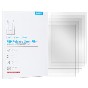 Elegoo Mars 4/5/5 Ultra film kit (x5) - image produit officielle Elegoo (FEP Film for Mars 4/5/5 Ultra (5 Pcs))