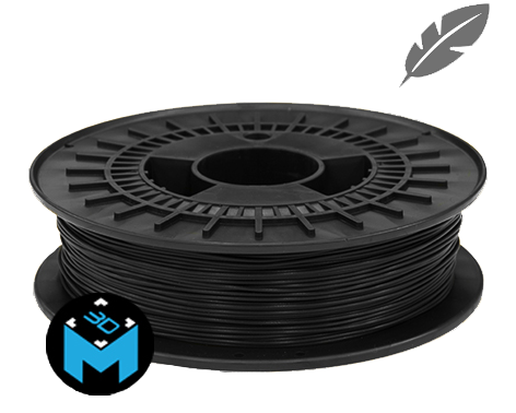 FILAMENT NYLON FIBRE DE CARBONE NOIR 500G