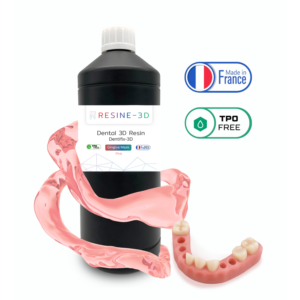 Résine 3D Dentaire Dentifix-3D Gingiva Mask Rose 500g